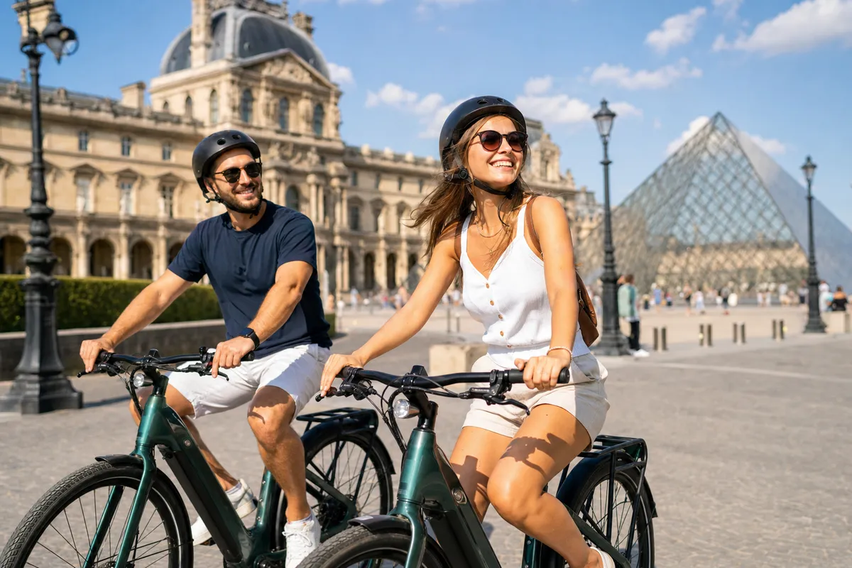 Paris à vélo électrique : l'itinéraire touristique idéal en une journée