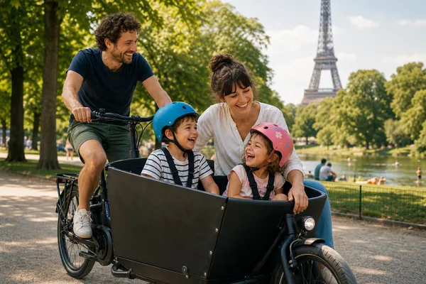 Vélo électrique en famille : tout savoir pour transporter ses enfants en sécurité
