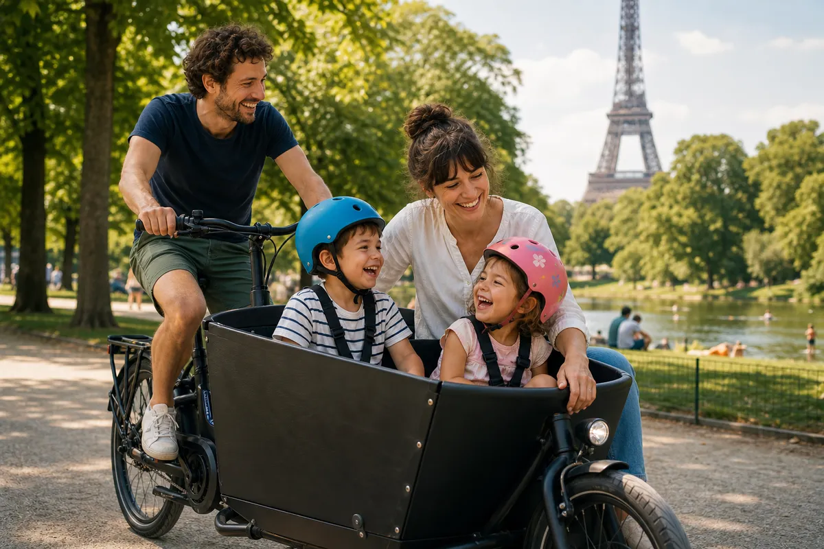 Vélo électrique en famille : tout savoir pour transporter ses enfants en sécurité
